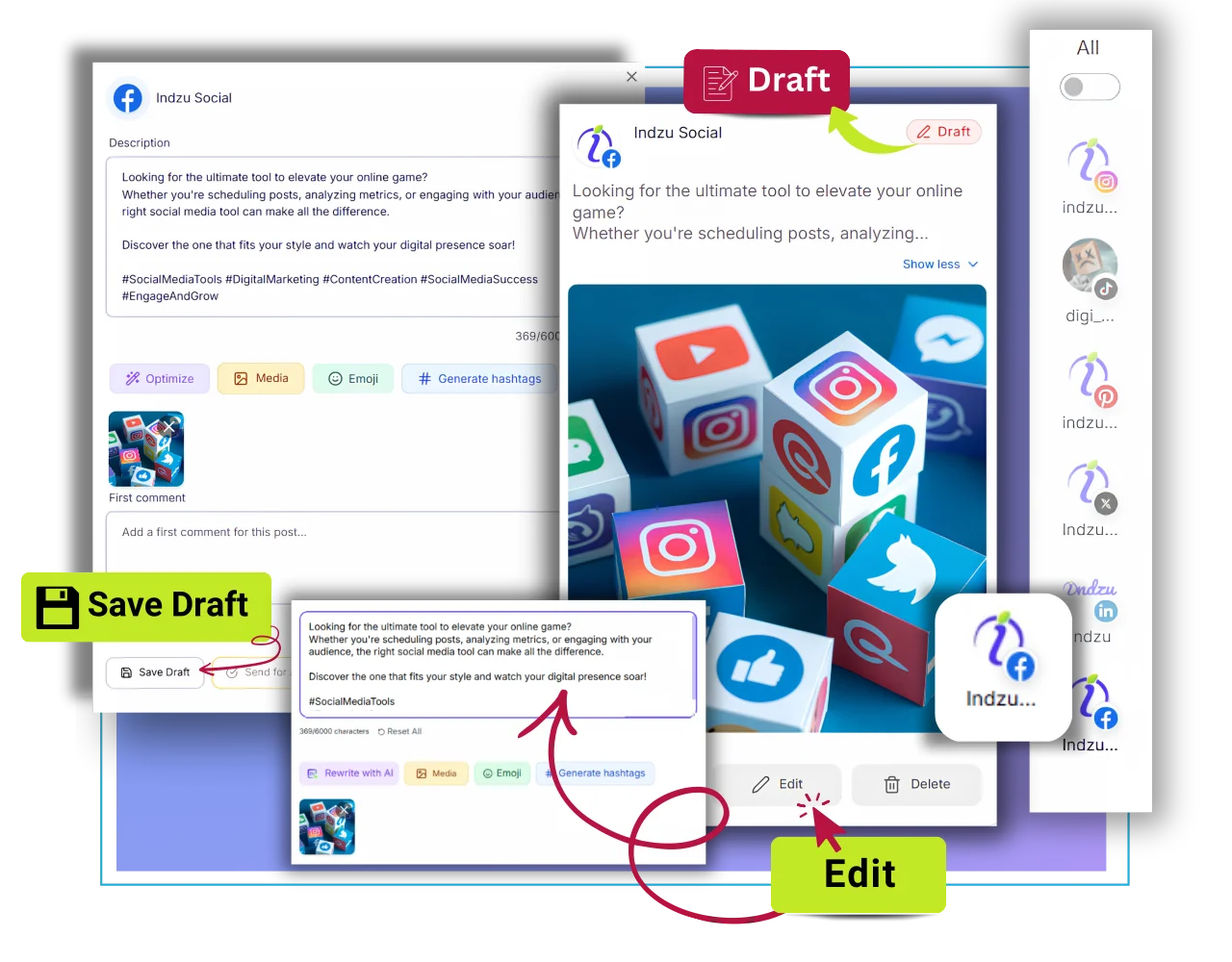 Document draft writing