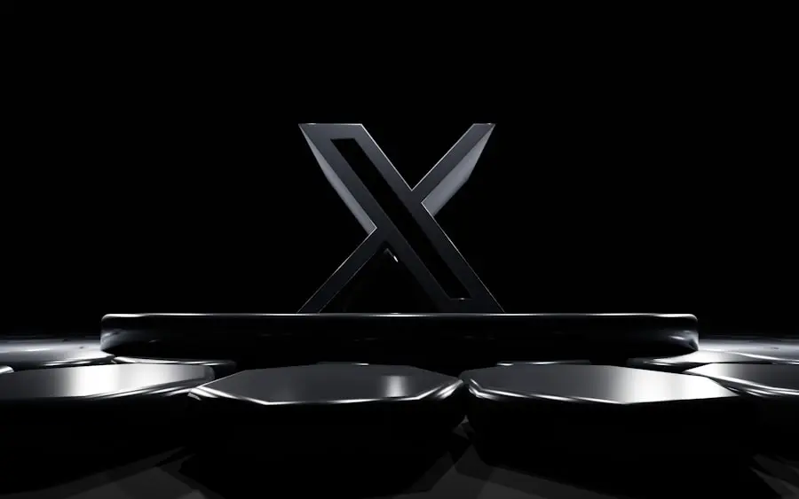 X social network logo for trending threads