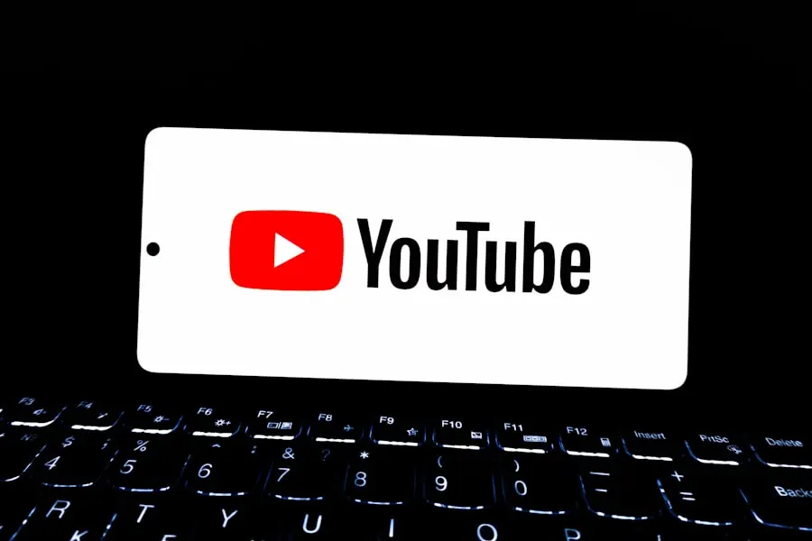 YouTube content creation and video production setup