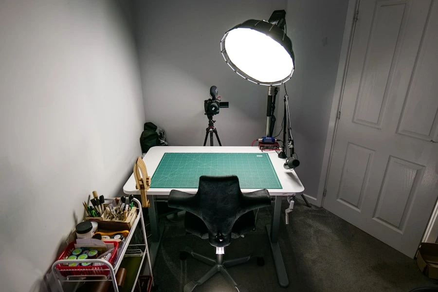 Creator filming short-form social video content