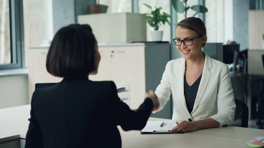 Professional business team meeting for LinkedIn content