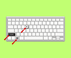 Windows + Shift + R