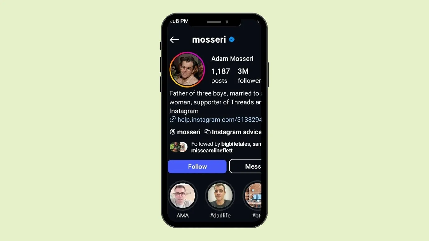 Instagram updates 