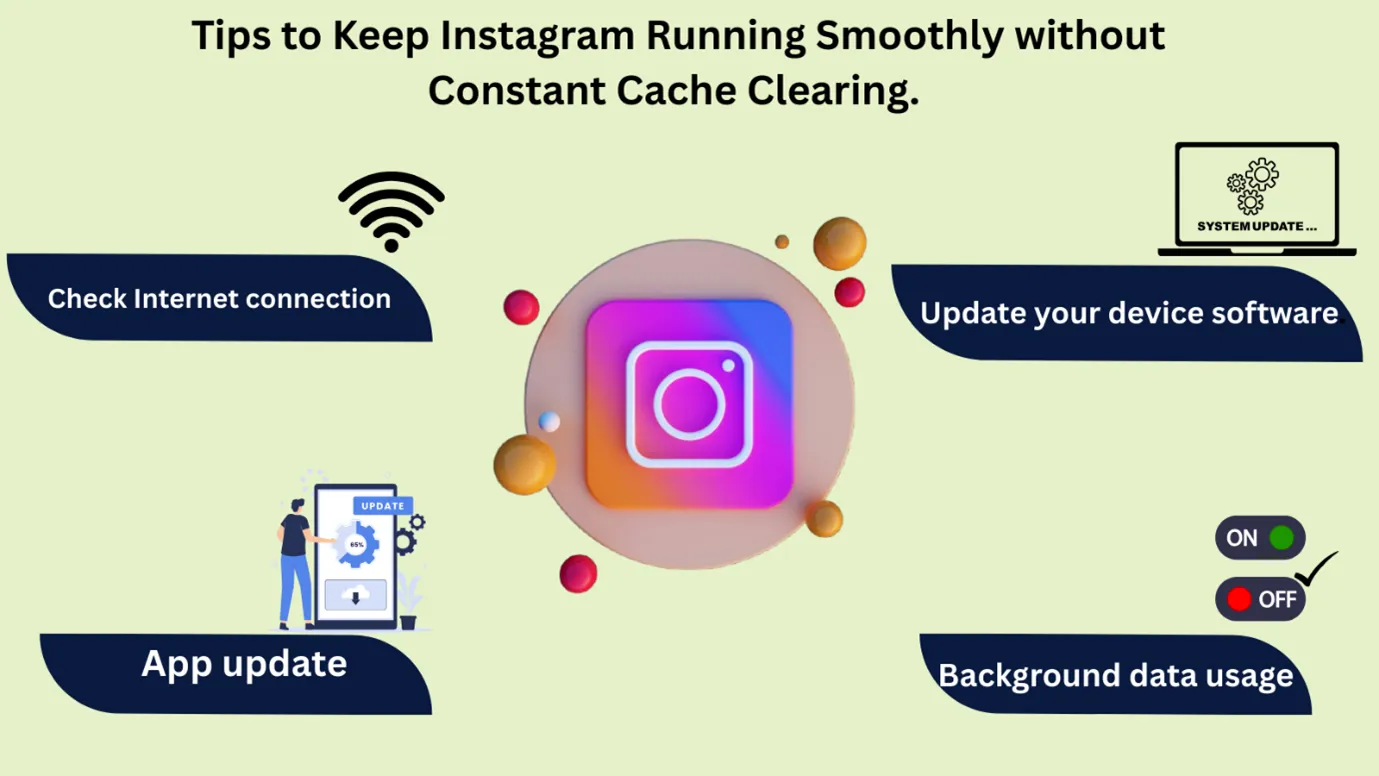 How to clear Instagram cache without deleting app 