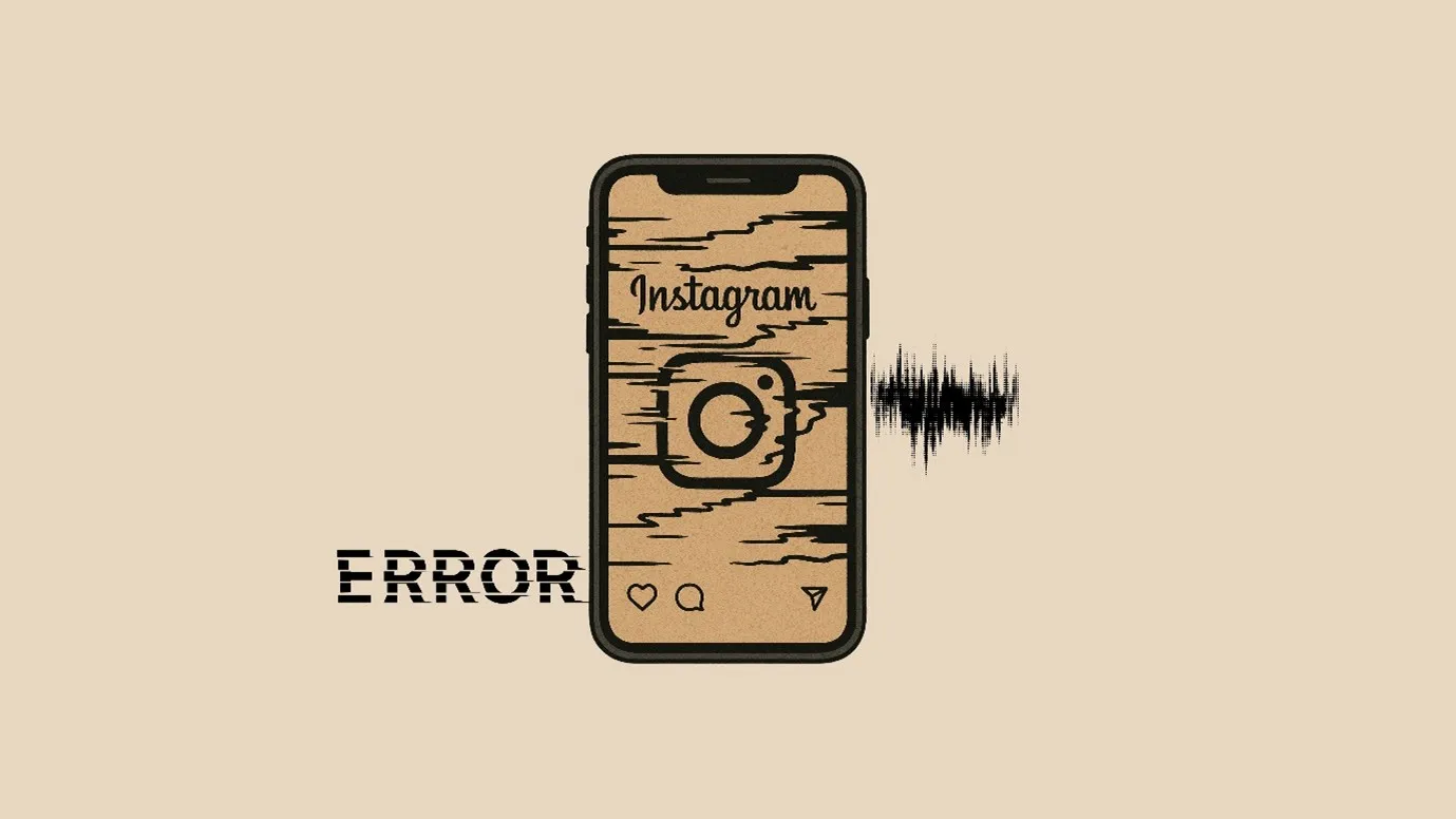 There is a glitch on Instagram