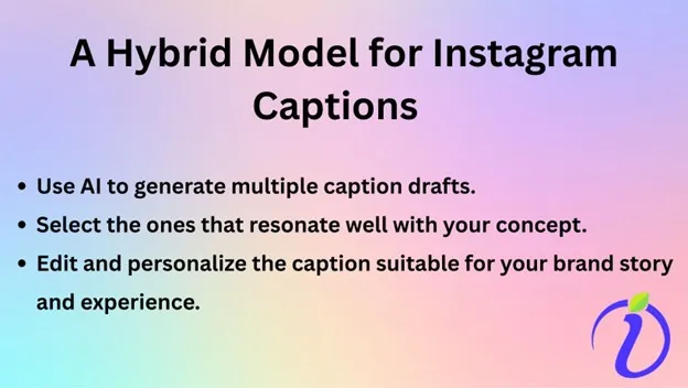 Hybrid Model for Instagram Captions 