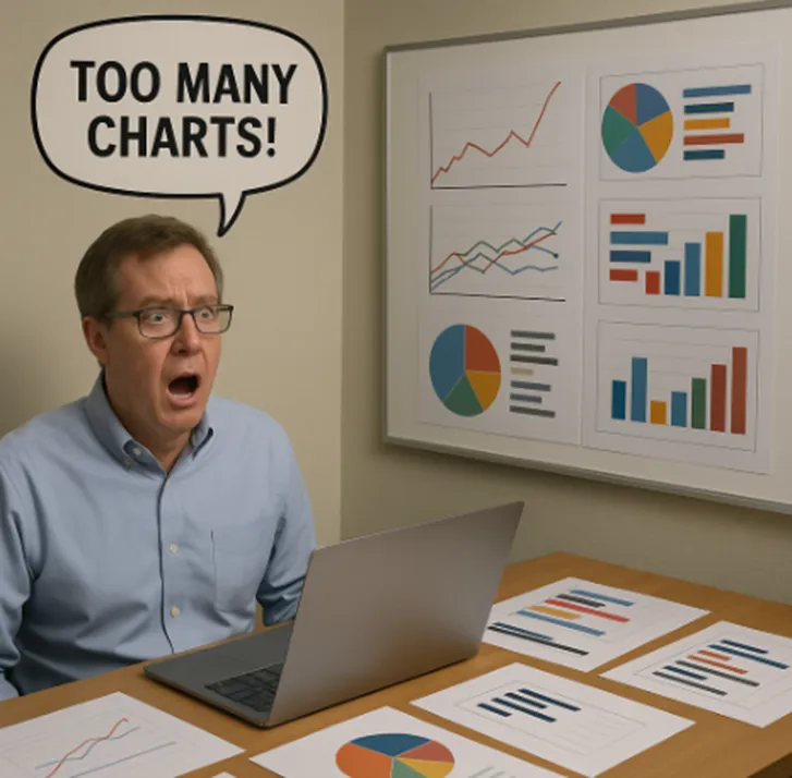 Poor Visualization: Charts, Charts and Charts