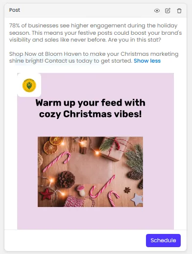 Social Media Posts