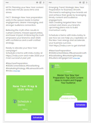 New Year Preparation and 2026 Content Ideas 