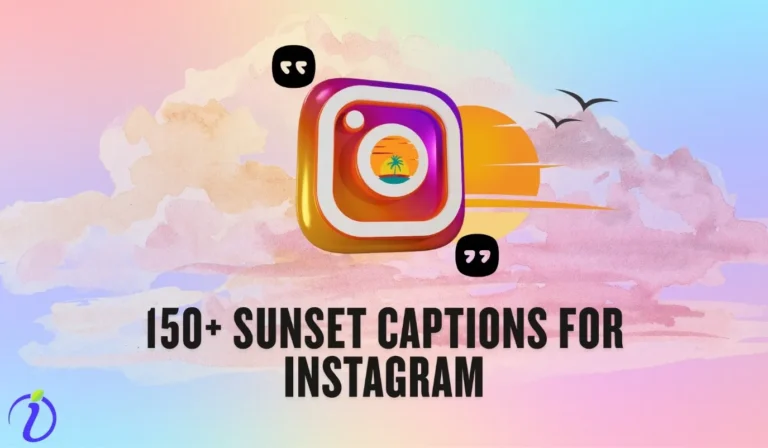 150+ Sunset captions for Instagram