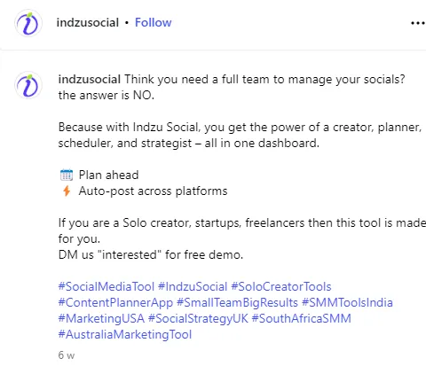 Make Use of Hashtags 