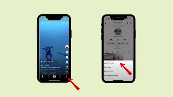 TikTok studio
