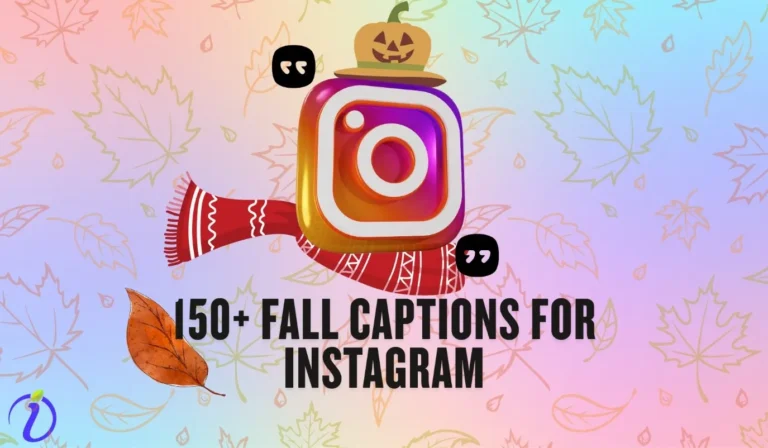 150+ Fall captions for Instagram