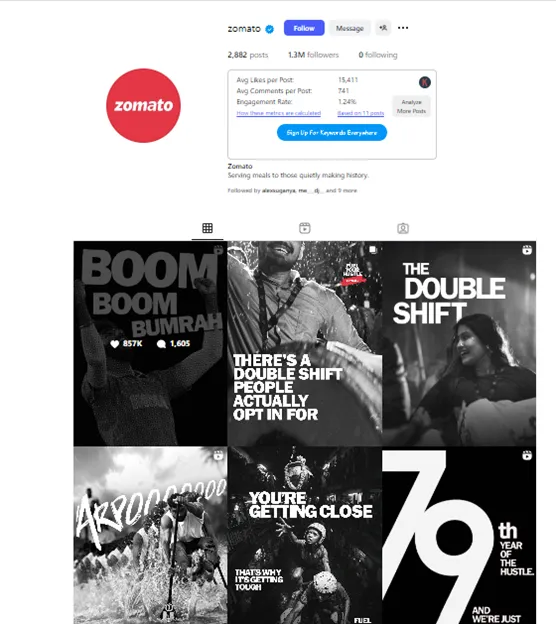 Friday and our Zomato ad 