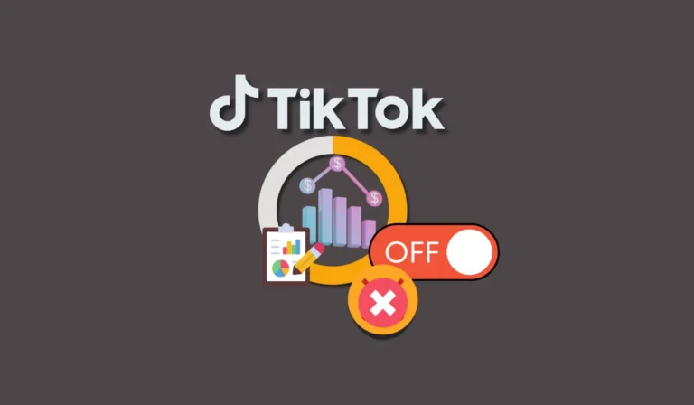 How to turn off analytics on TikTok