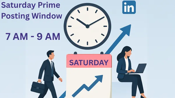 Best Time to Post on LinkedIn on Saturday 