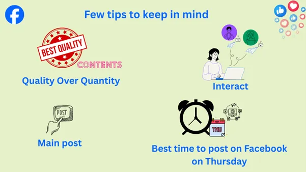 A few tips to keep in mind