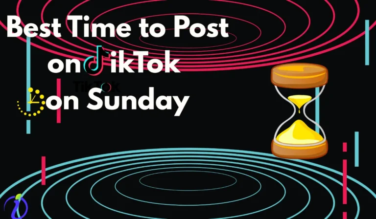 Best time to post on TikTok on Sunday