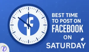 Best time to post on Facebook on Saturday