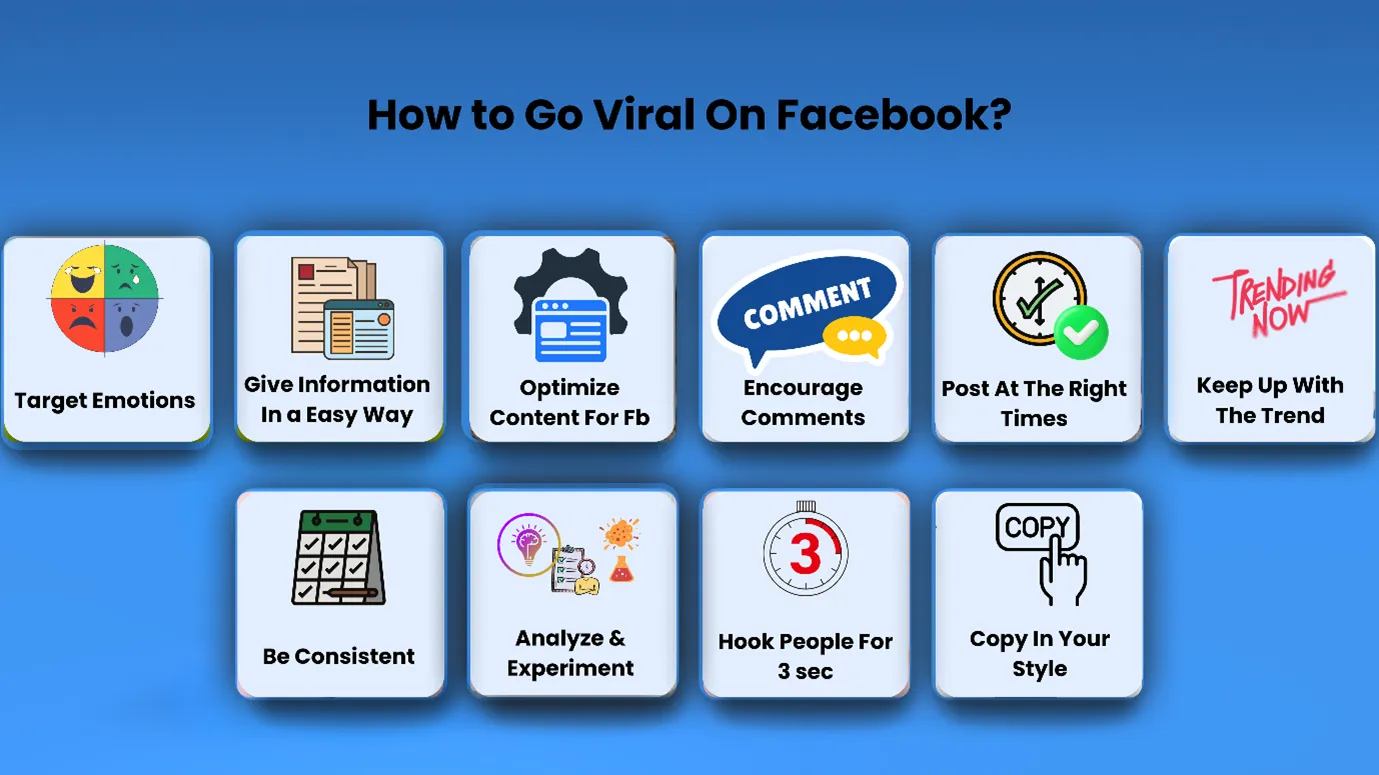 Encourage the audience to comment