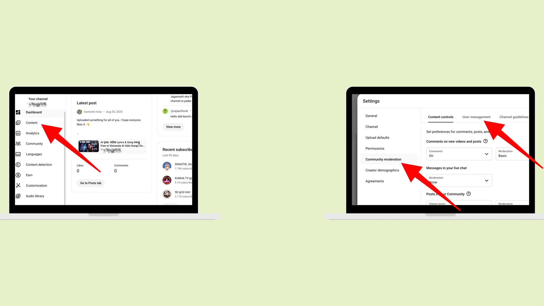 Hidden List on YouTube