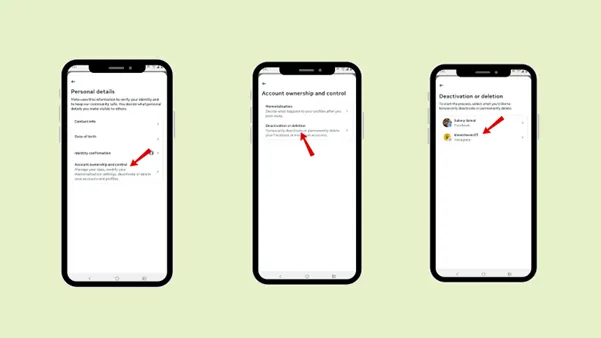Account ownership and control