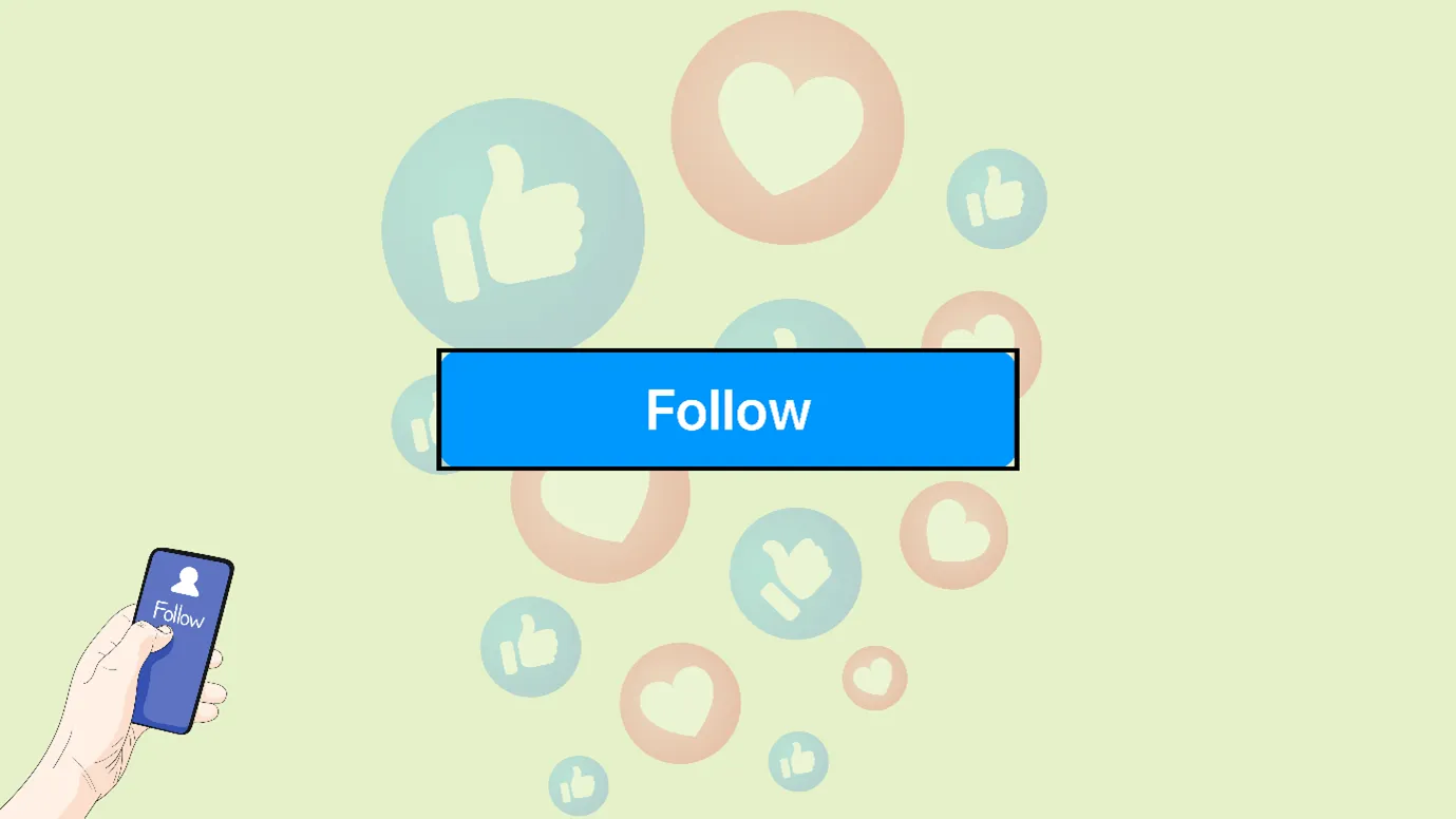 Following on Facebook