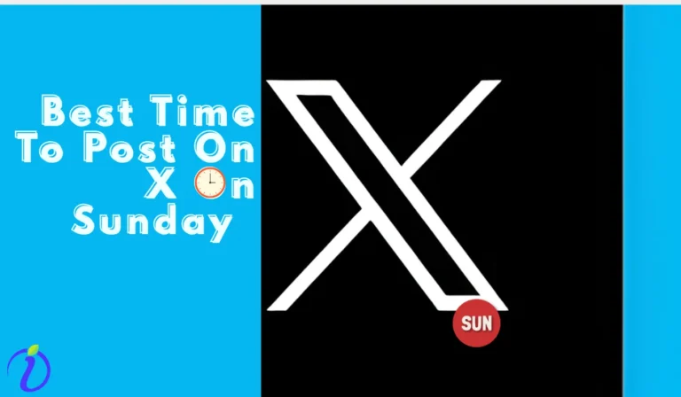 Best time to post on X on Sunday