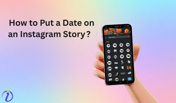 How to put a date on an Instagram story