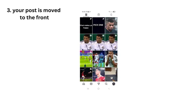 Pin to your main grid