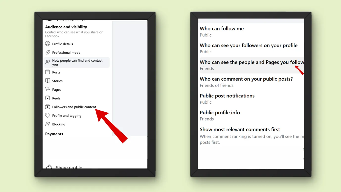 Audience and visibility