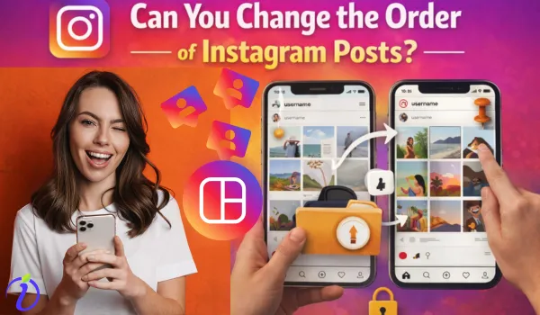 Change the order of Instagram posts