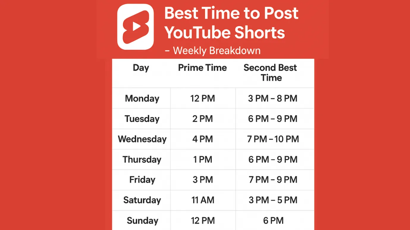 YouTube Shorts on Sunday