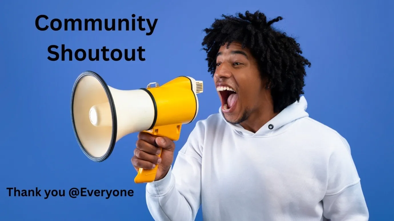 Community Shoutout