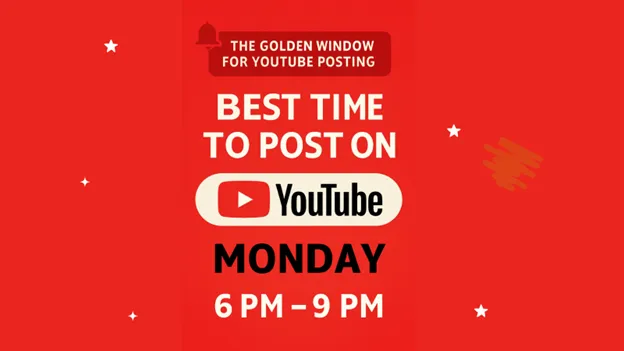 Post on YouTube on Monday