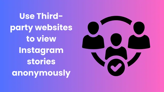 Use of a third-party website