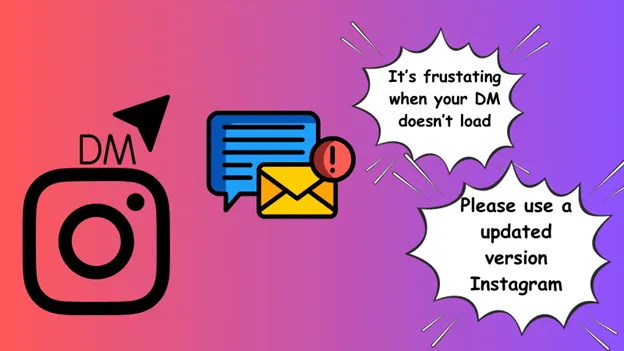 Outdated Instagram app
