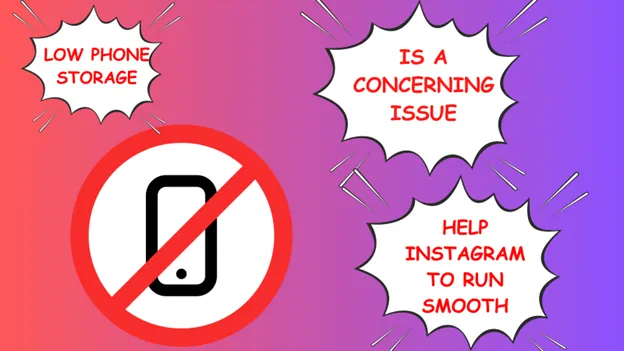 Insufficient phone storage