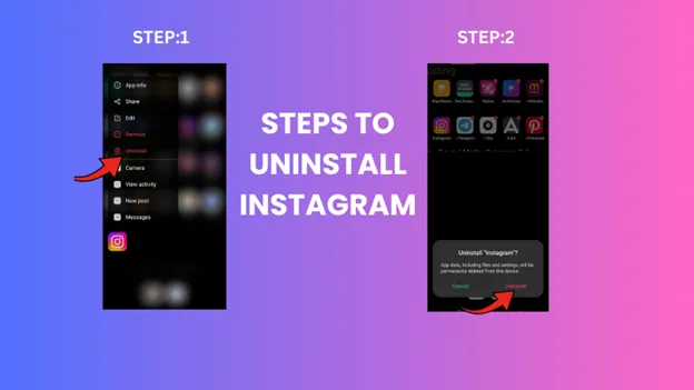 Uninstall and reinstall the Instagram app