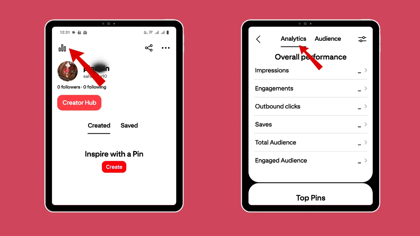 Pinterest business account