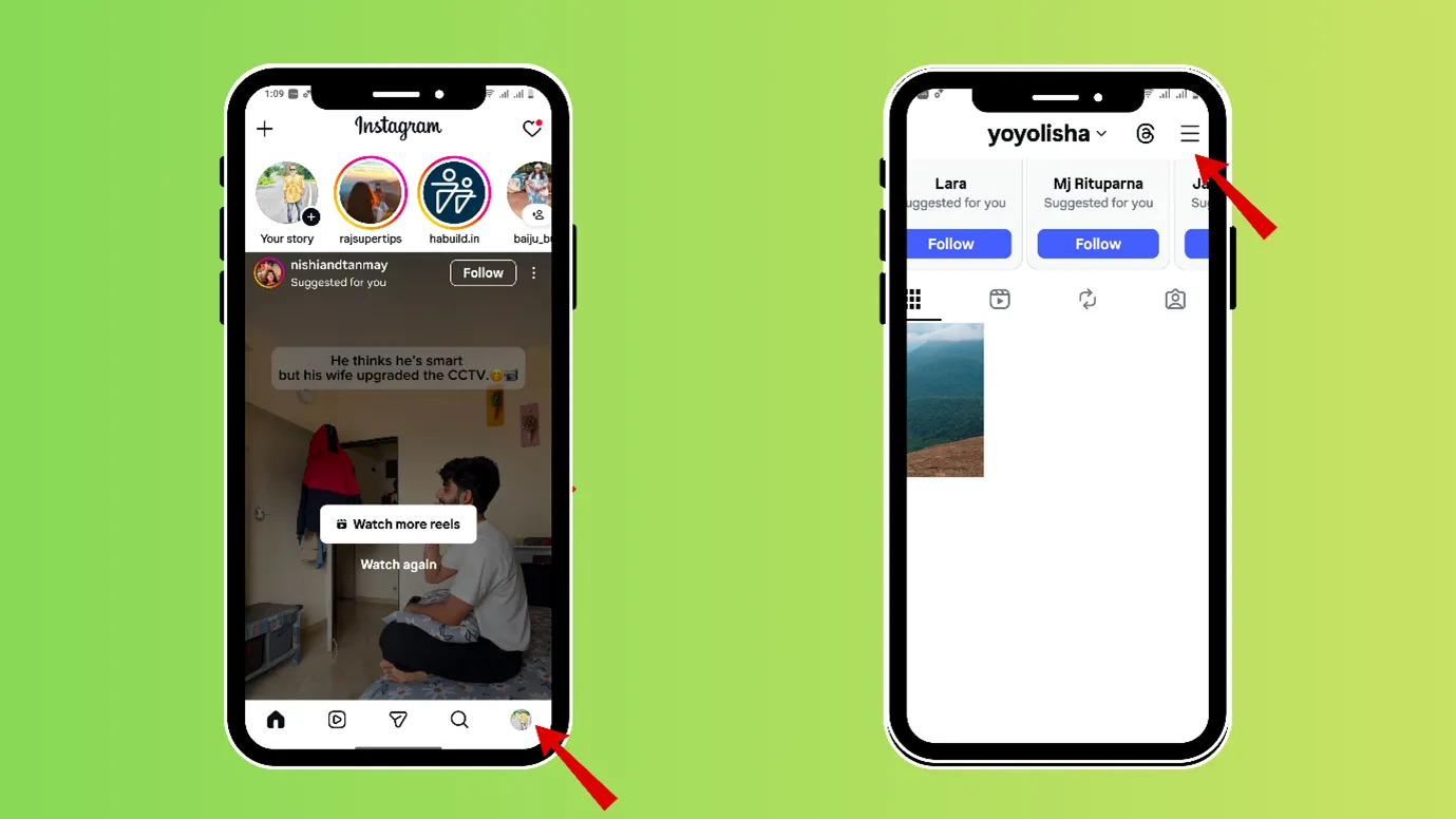 vertical bars in the rightmost upper corner 