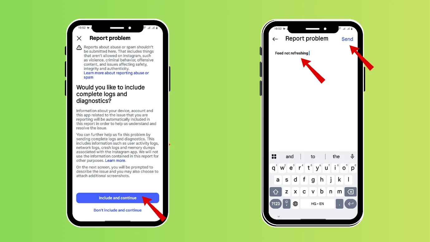 Report a technical problem