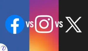 Facebook vs Instagram vs X