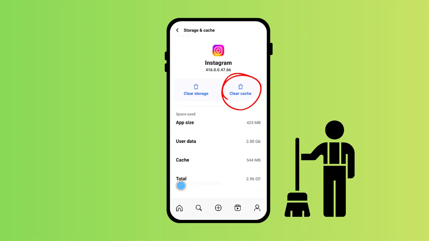 Clear the temporarily stored data