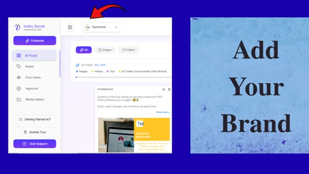 Add your brand