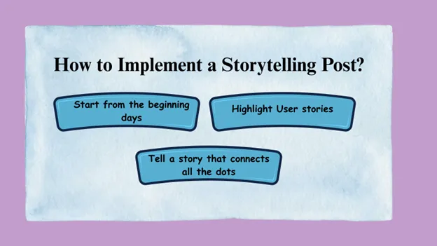 Storytelling Posts