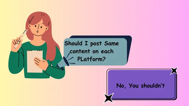 Posting videos without any changes