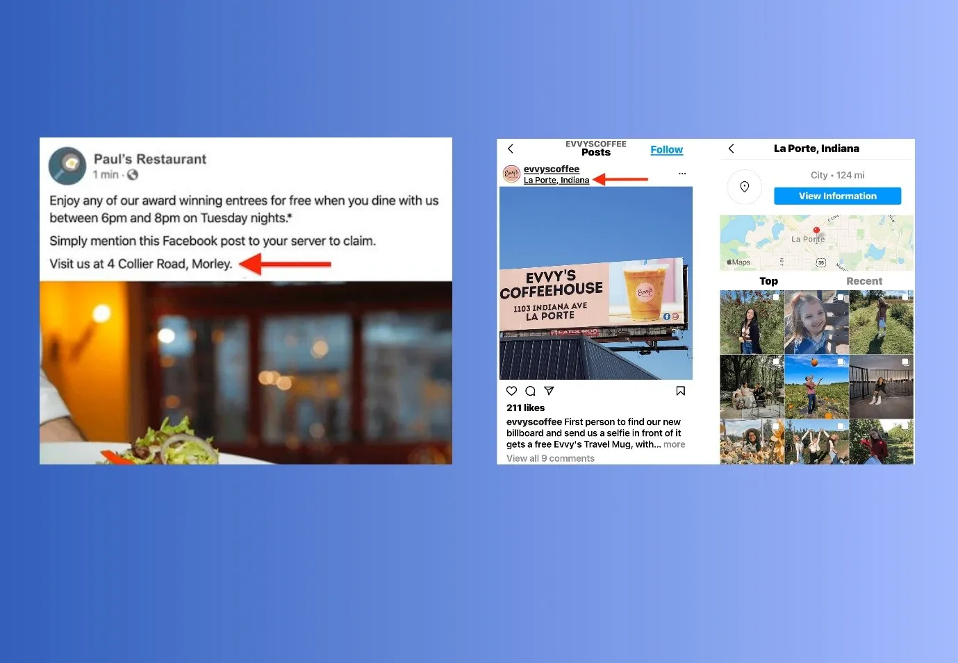 Add locations in your posts
