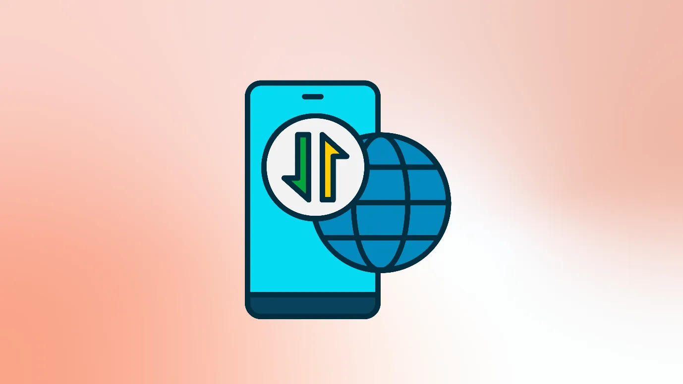 turn on your mobile data