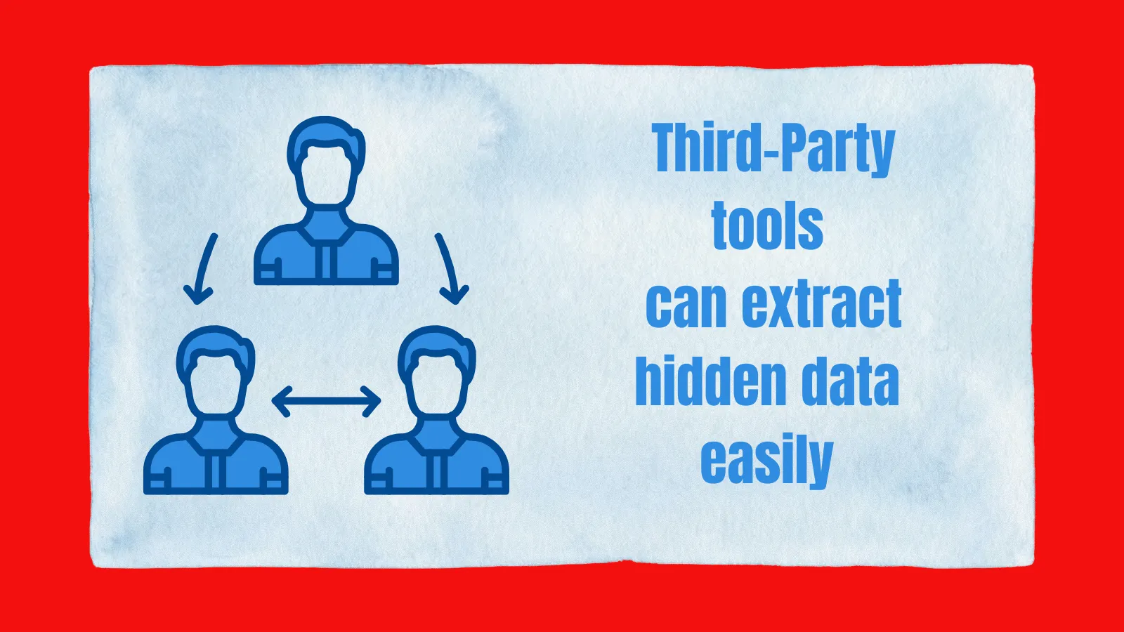 Third-Party tools for hidden data